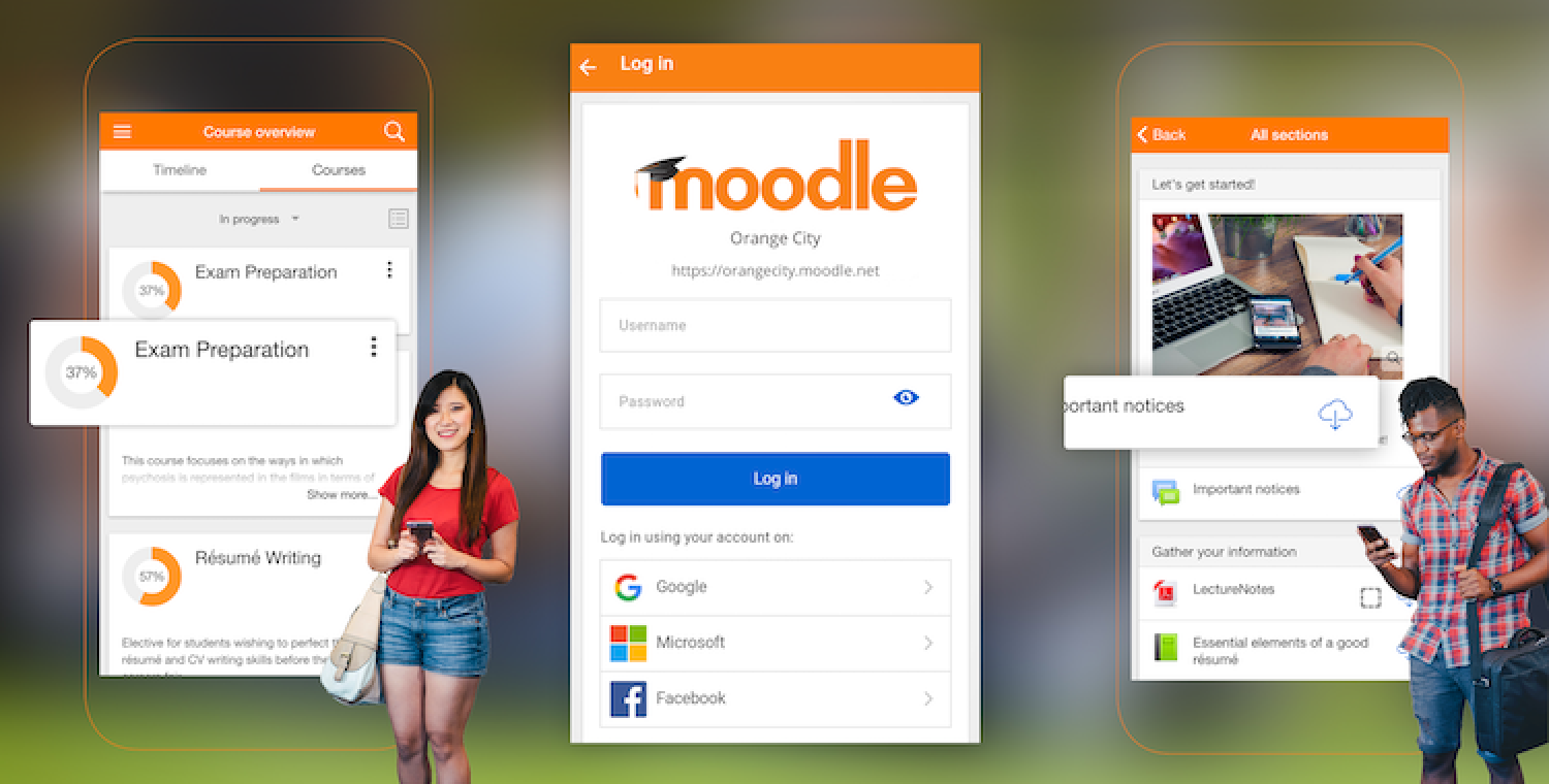 Moodle Screenshot